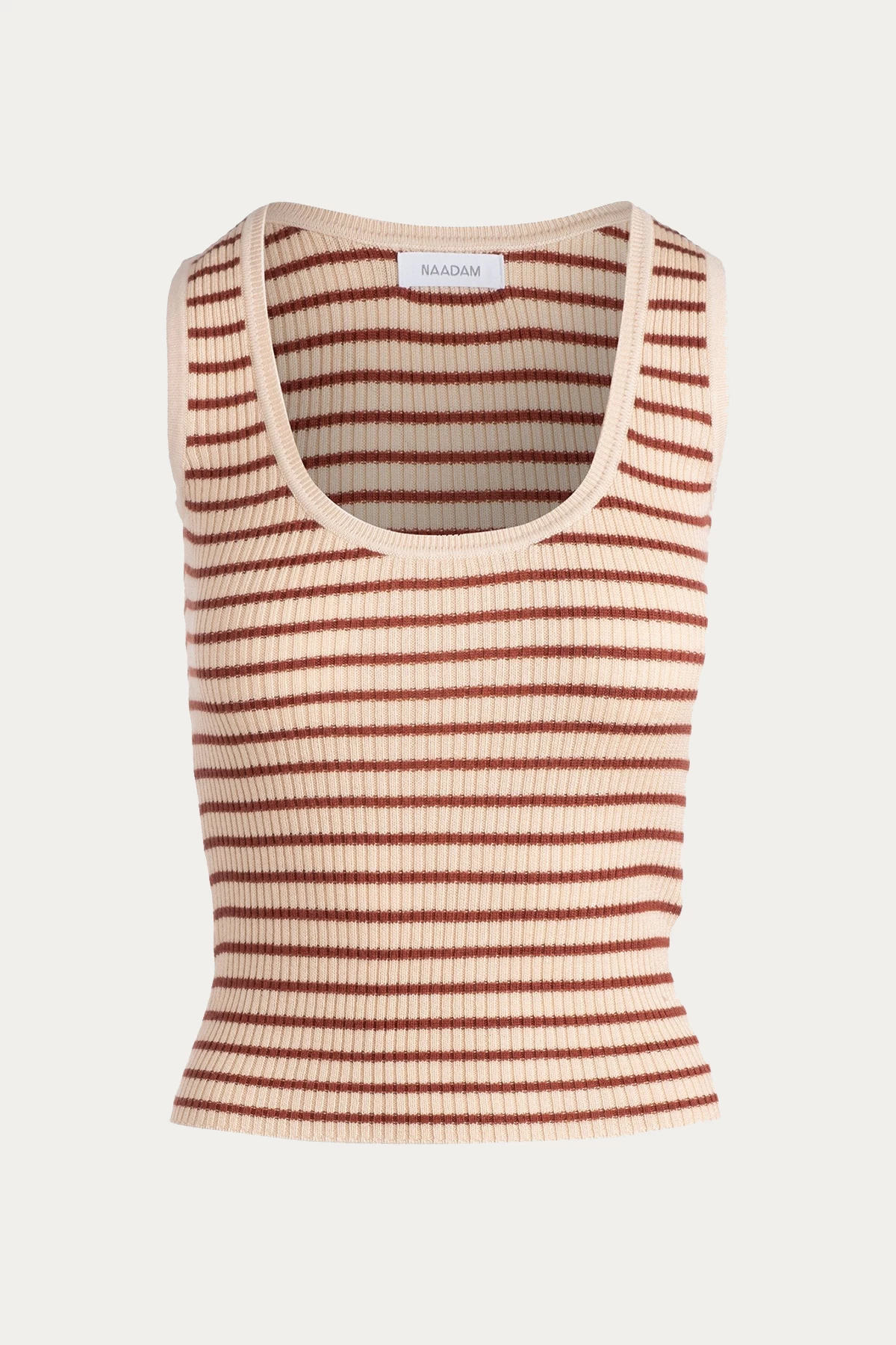 STRIPED RIBBED TANK 1 STRIPED RIBBED TANK