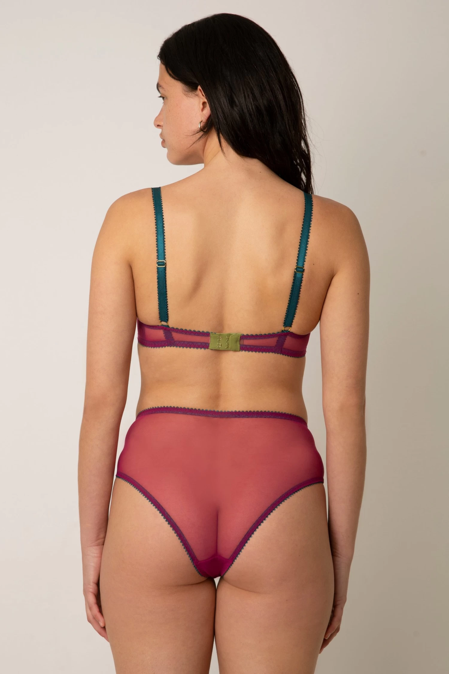 DORA LARSEN EILISH CLEAN TULLE HIGH WAIST KNICKER 4 DORA LARSEN EILISH CLEAN TULLE HIGH WAIST KNICKER - Image 4