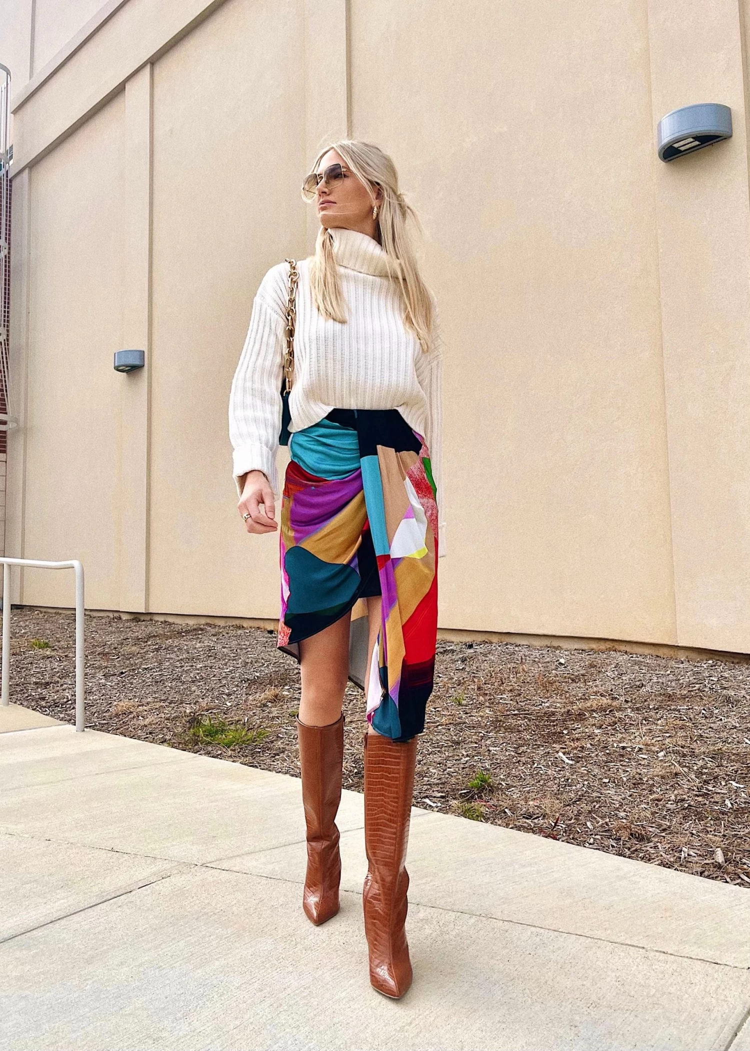 BODY-SCULPTING DRAPED JERSEY SKIRT 2 BODY-SCULPTING DRAPED JERSEY SKIRT - Image 2