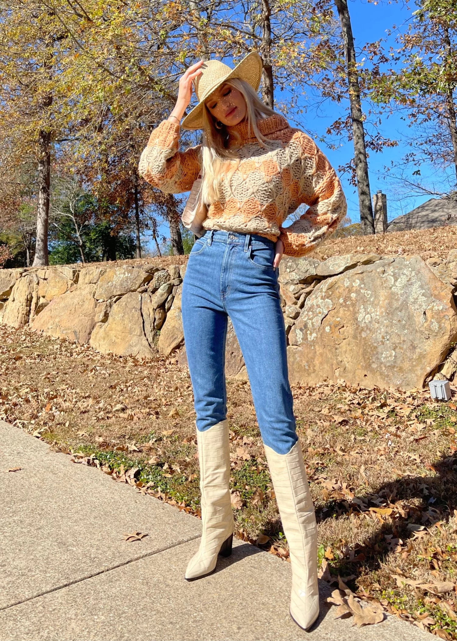 OPEN-KNIT CHUNKY TURTLENECK SWEATER 2 OPEN-KNIT CHUNKY TURTLENECK SWEATER - Image 2