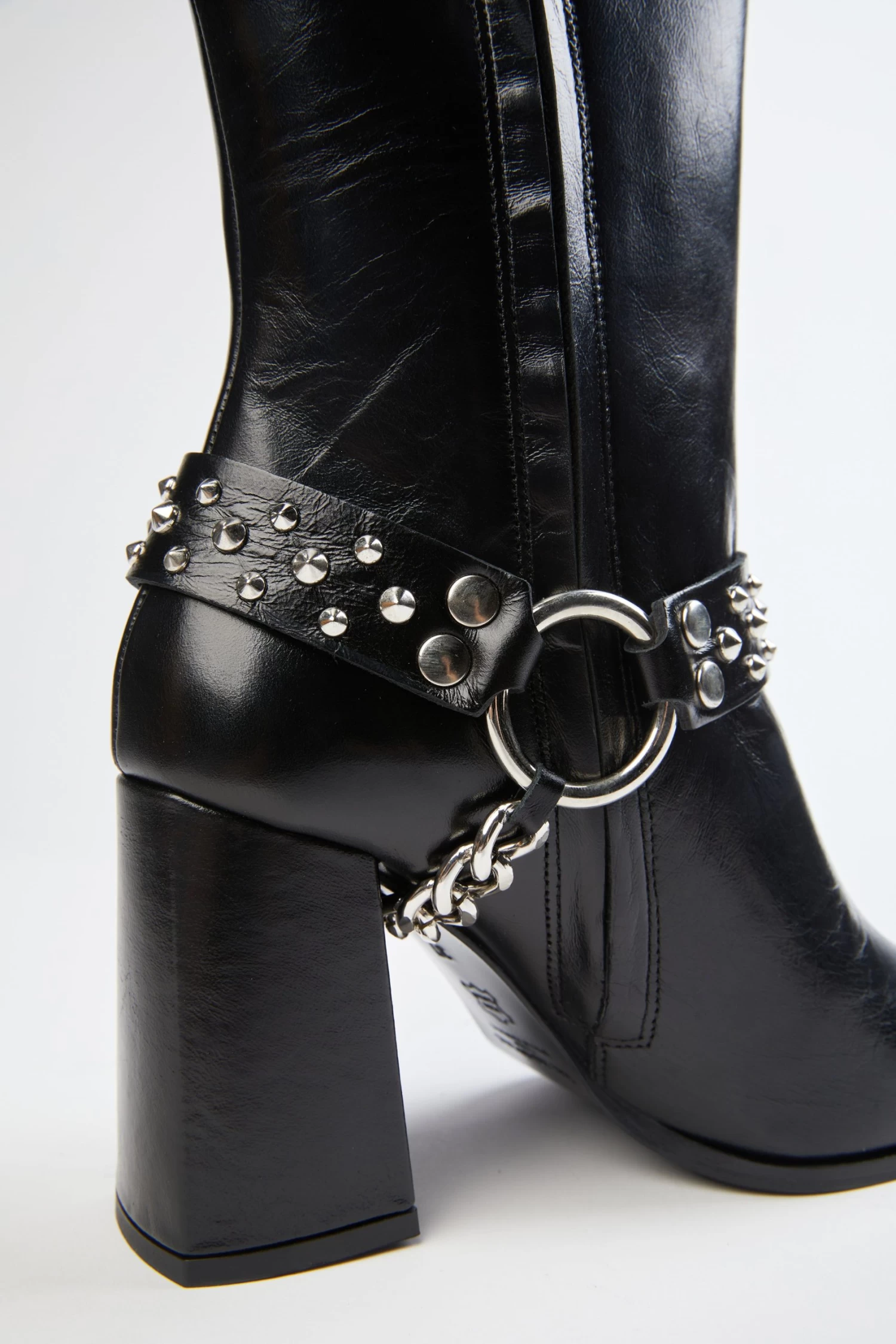 THE KOOPLES HEELED BOOTS WITH REMOVABLE JEWEL 5 THE KOOPLES HEELED BOOTS WITH REMOVABLE JEWEL - Image 5