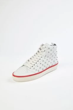 THE KOOPLES STUDDED LEATHER SNEAKER
