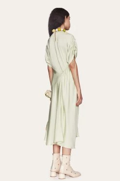 Stine Goya DAVINA DRESS -Varley Store SG3578 1746FogGreen Extra3