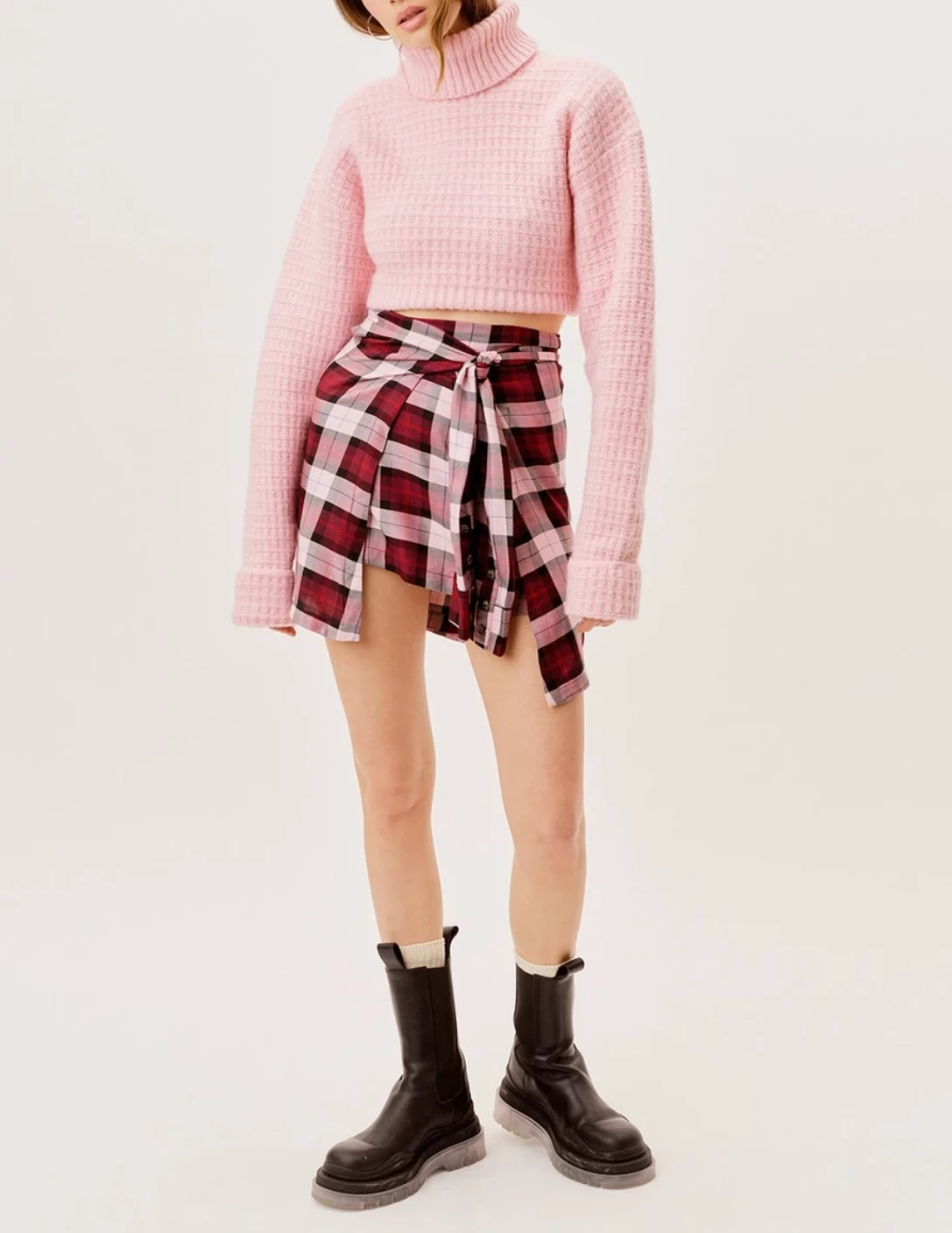 GWEN WRAP SKIRT 2 GWEN WRAP SKIRT - Image 2