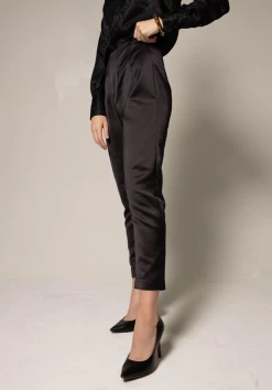 PLEATED SATIN PANTS -Varley Store ScreenShot2021 10 15at11.29.25AM