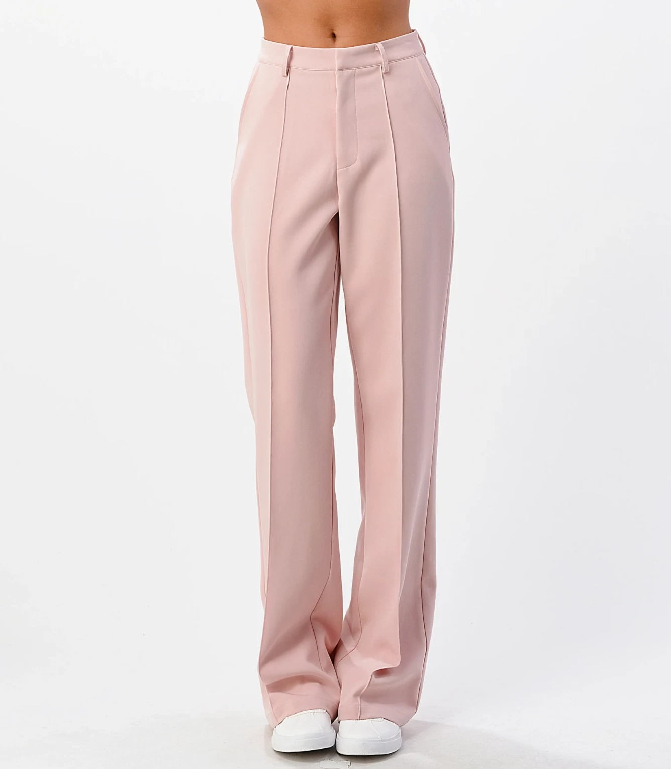 FRONT SEAM WIDE LEG PANTS 3 FRONT SEAM WIDE LEG PANTS - Image 3