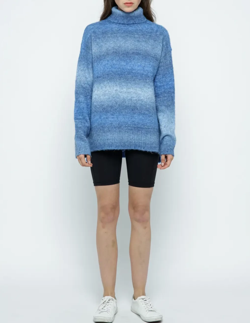 OMBRÉ TURTLENECK SWEATER 2 OMBRÉ TURTLENECK SWEATER - Image 2