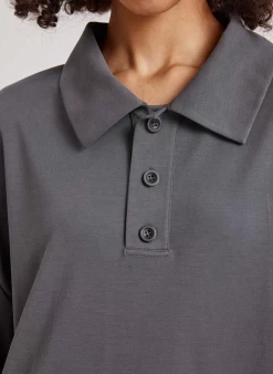 STRETCH-MODAL JERSEY POLO SHIRT -Varley Store ScreenShot2021 11 13at2.32.18PM