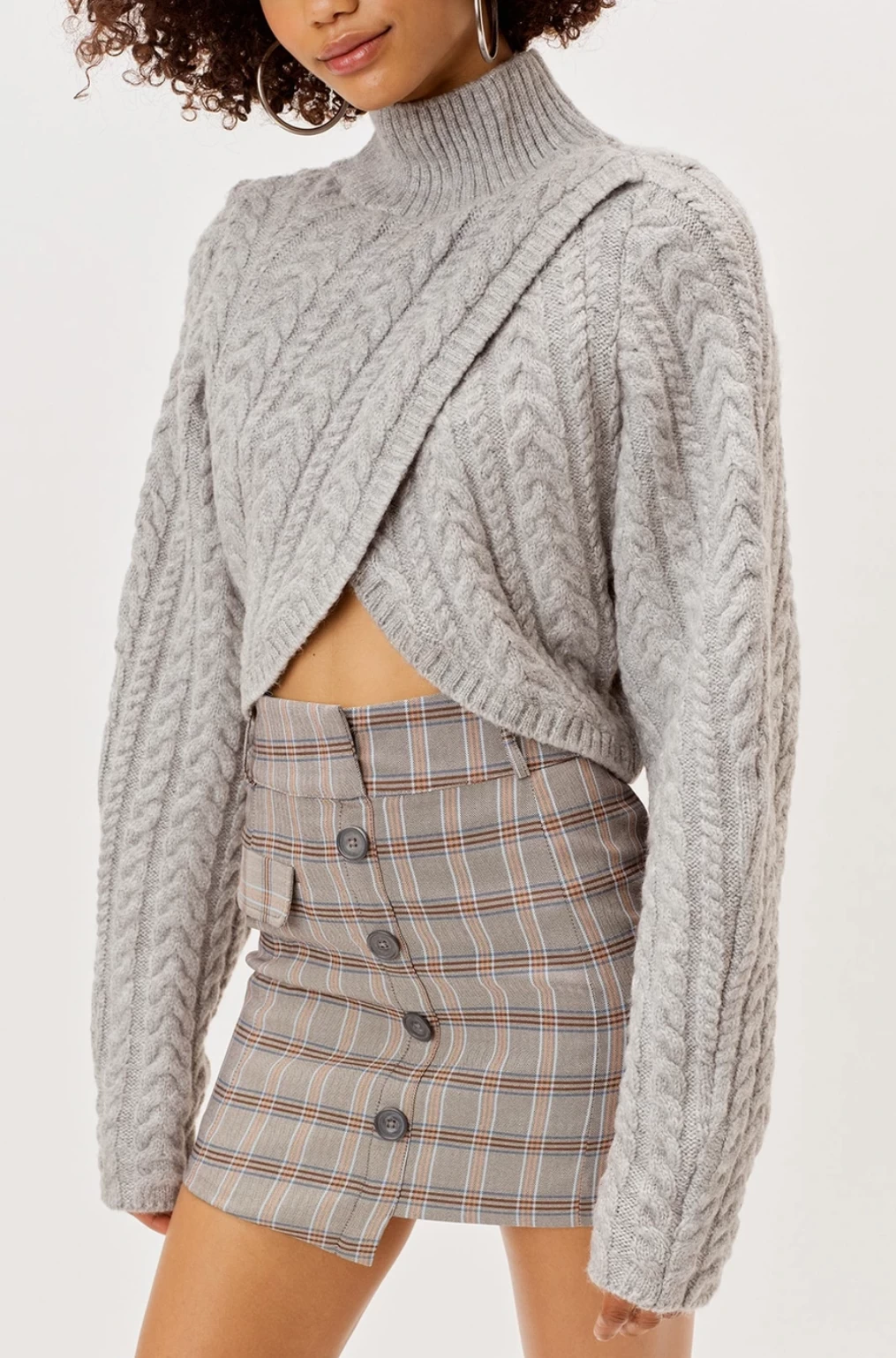 AMELIA CROSS FRONT TURTLENECK 5 AMELIA CROSS FRONT TURTLENECK - Image 5