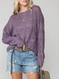 OPEN-KNIT COTTON-BLEND SWEATER -Varley Store ScreenShot2021 11 18at2.06.11PM