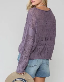 OPEN-KNIT COTTON-BLEND SWEATER -Varley Store ScreenShot2021 11 18at2.07.07PM