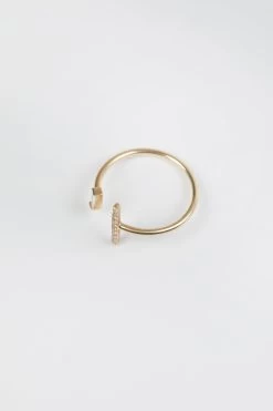 STICK AND BAGUETTE OPEN RING 8 STICK AND BAGUETTE OPEN RING -Varley Store SilenceCoAccessoriesDec620207540