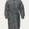 THE KOOPLES WOOL COAT WITH HIGH NECK