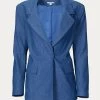 DOWNTOWN INDIGO BLAZER