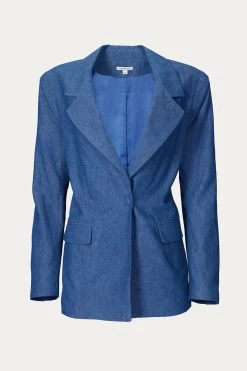 DOWNTOWN INDIGO BLAZER