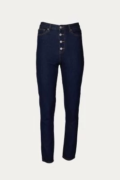 STRAIGHT LEG INDIGO DENIM