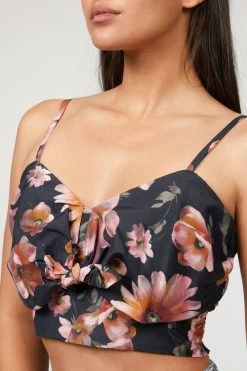 THE KOOPLES FLORAL CROP TOP -Varley Store SilenceCoEcommOct19202012369