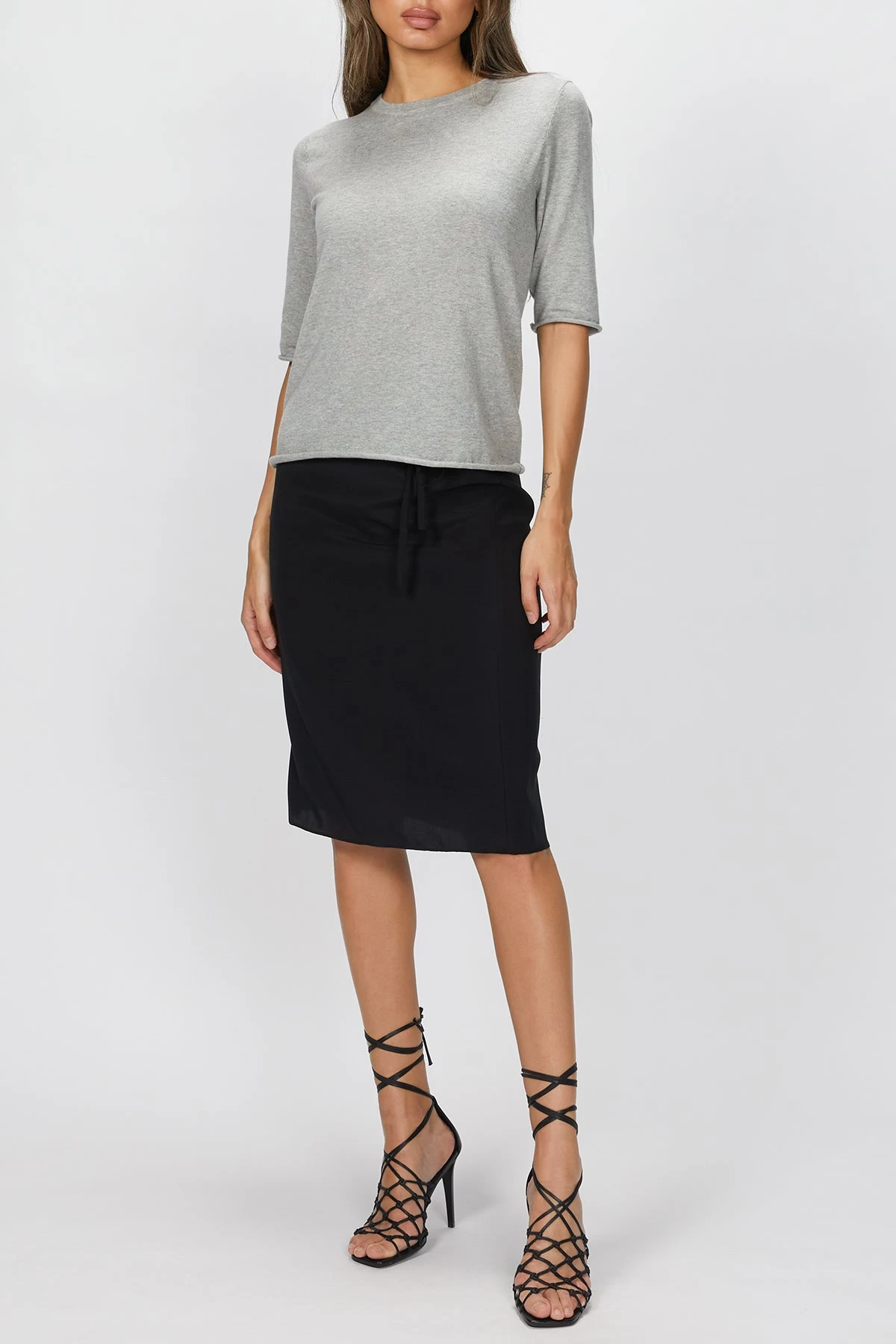 DRAWSTRING SKIRT 2 DRAWSTRING SKIRT - Image 2