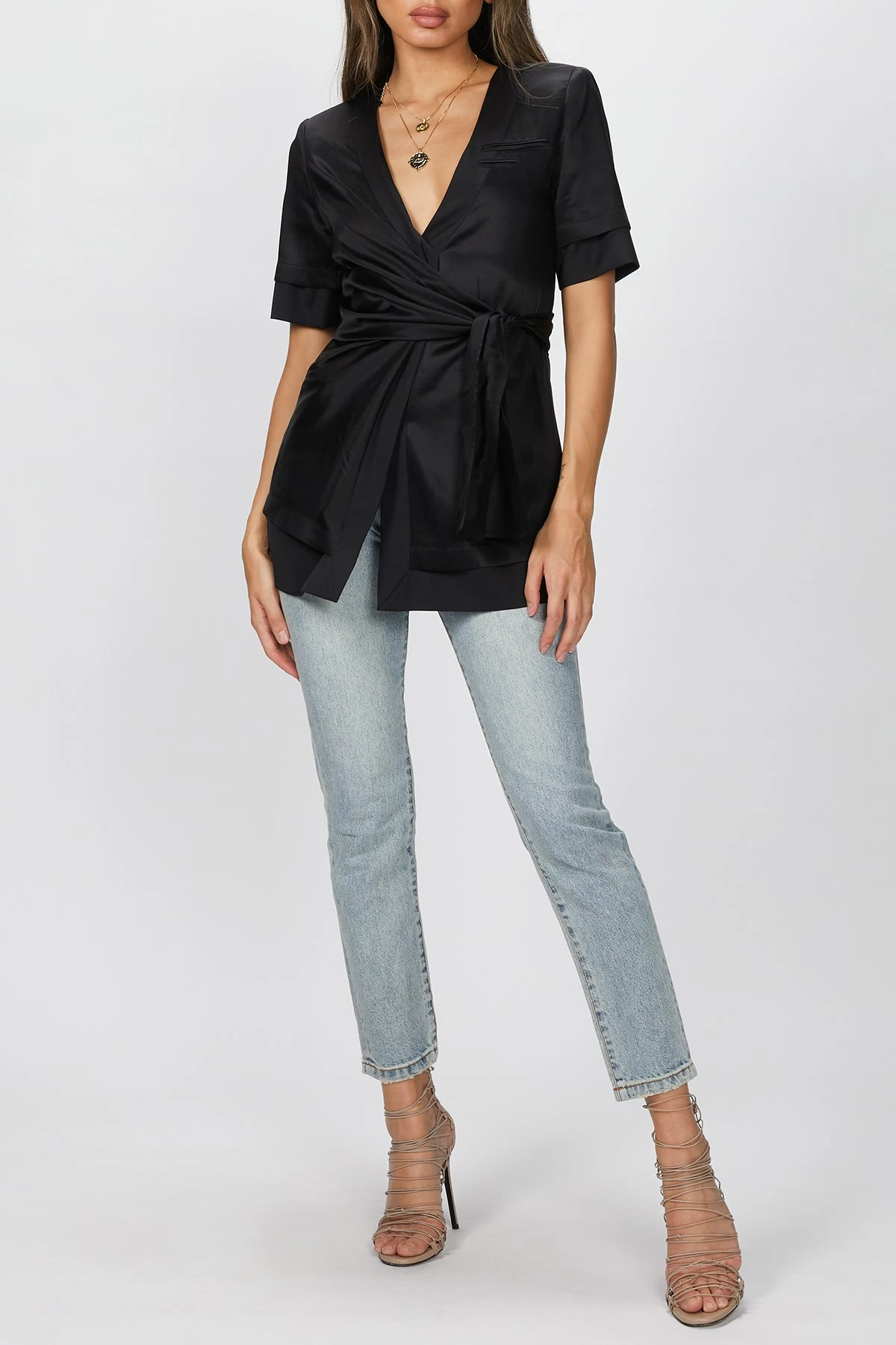 INSIDE-OUT WRAP BLAZER 2 INSIDE-OUT WRAP BLAZER - Image 2