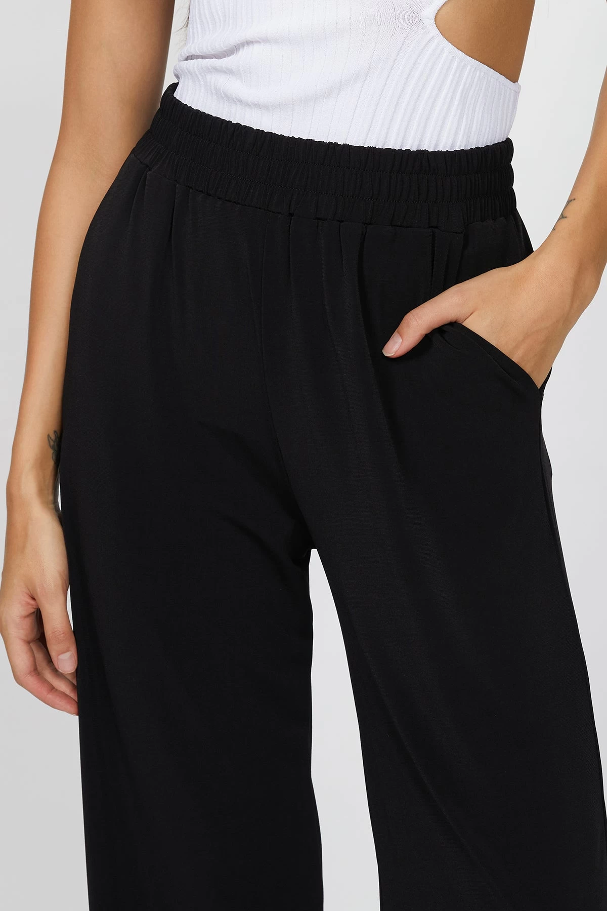 PHILOSOPHY STRETCH-JERSEY WIDE-LEG PANT 4 PHILOSOPHY STRETCH-JERSEY WIDE-LEG PANT - Image 4