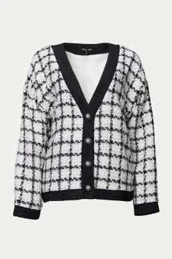 SISTER JANE SUPPER CLUB TWEED CARDIGAN