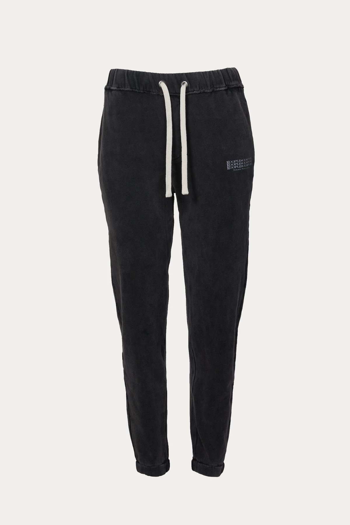 THE KOOPLES FADED BLACK JOGGERS 8 THE KOOPLES FADED BLACK JOGGERS - Image 8