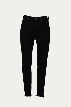 THE ZACHARY HIGH-RISE TAPERED JEANS