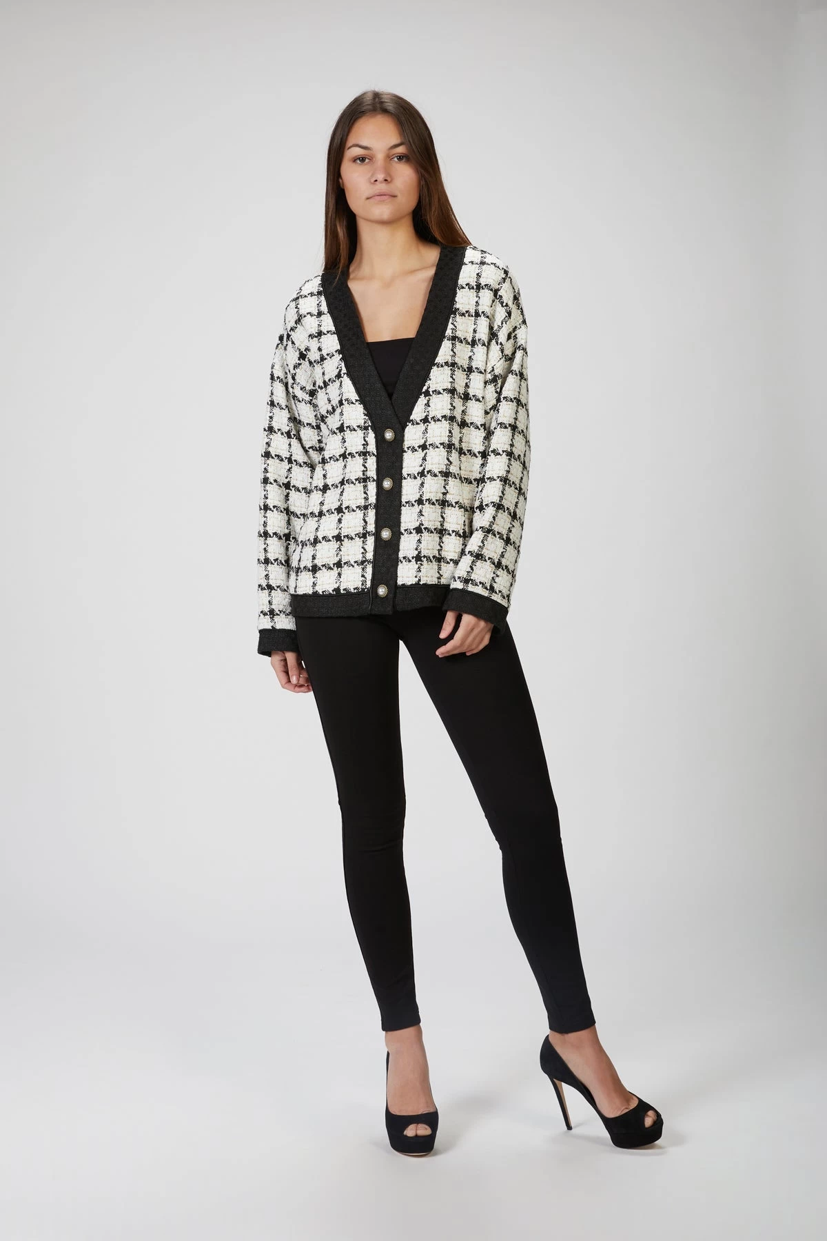 SISTER JANE SUPPER CLUB TWEED CARDIGAN 2 SISTER JANE SUPPER CLUB TWEED CARDIGAN - Image 2