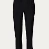 HARJO HIGH-RISE CUPRO-TWILL PANTS