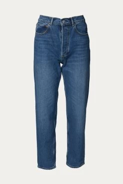 THE TOBY HIGH-RISE STRAIGHT-LEG JEANS
