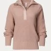 Varley AXTELL HALF ZIP KNIT PULLOVER