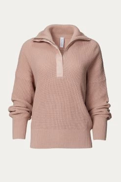 Varley AXTELL HALF ZIP KNIT PULLOVER