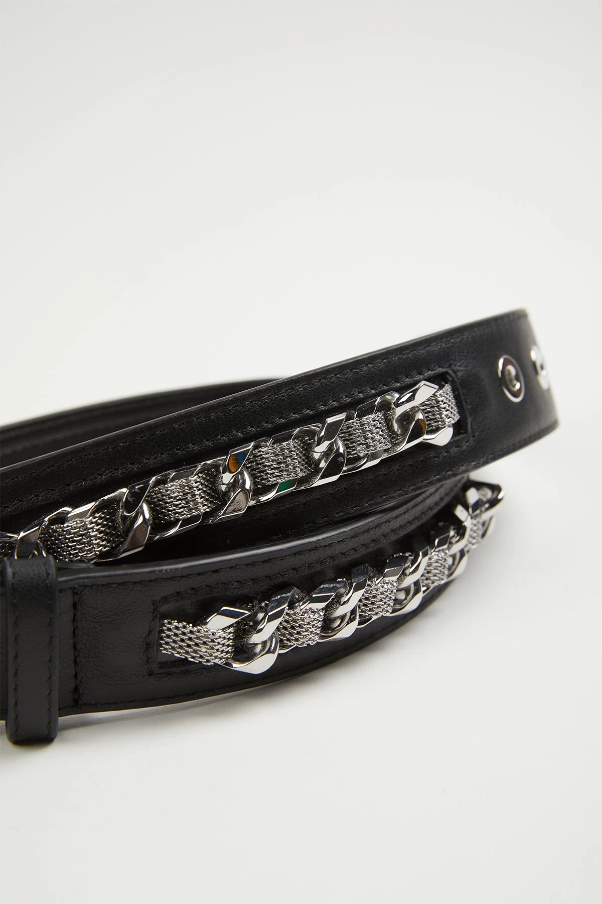 THE KOOPLES LEATHER BELT WITH CHAIN 8 THE KOOPLES LEATHER BELT WITH CHAIN - Image 8