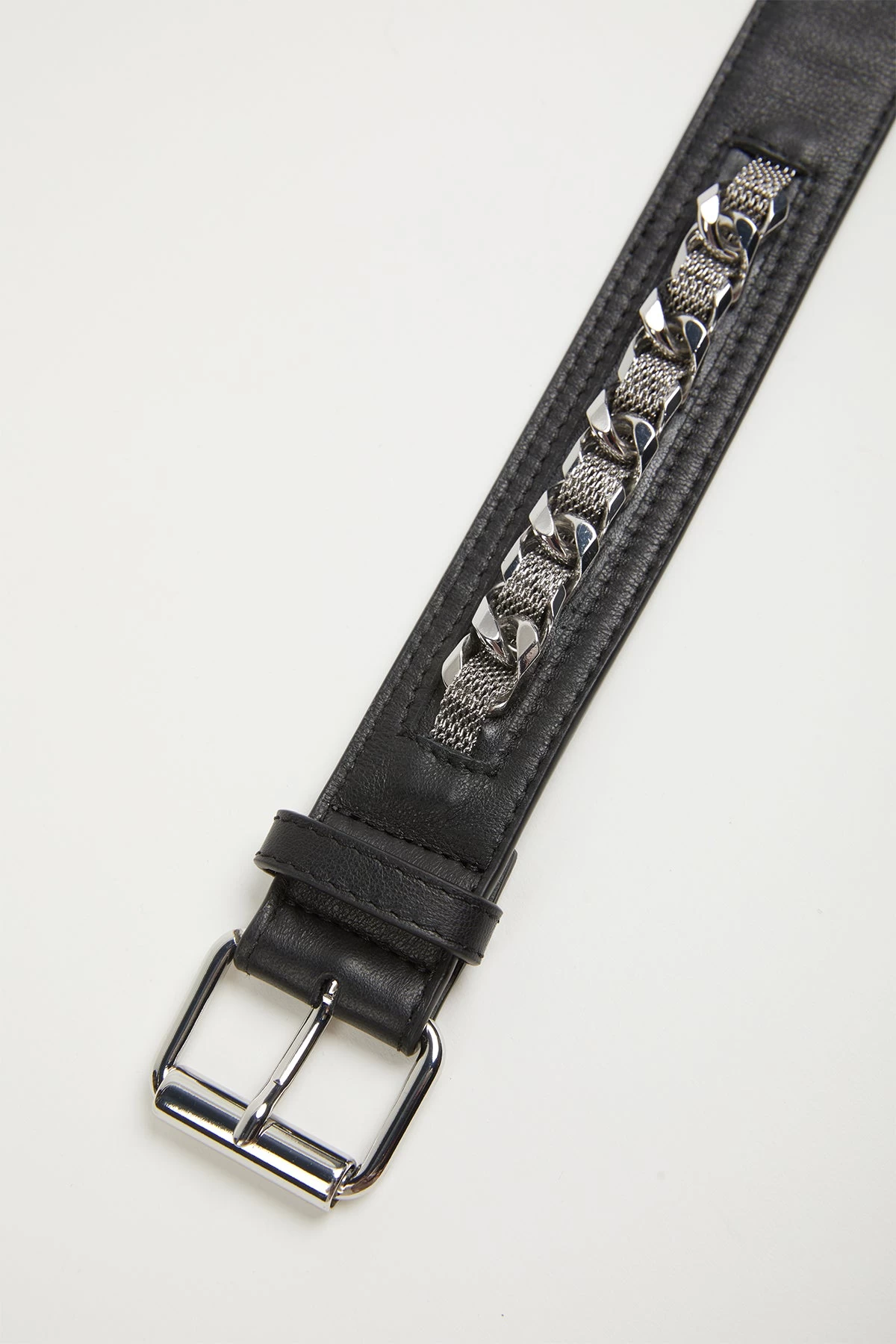 THE KOOPLES LEATHER BELT WITH CHAIN 7 THE KOOPLES LEATHER BELT WITH CHAIN - Image 7