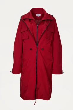 EDITH HOODED LAYERED SHELL PARKA