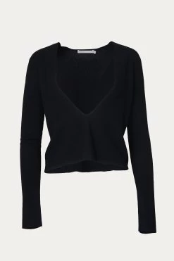 THE PLUNGE DEEP V-NECK CASHMERE SWEATER