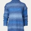 OMBRÉ TURTLENECK SWEATER