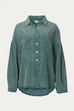 OVERSIZED CORDUROY SHACKET