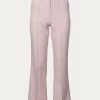 FRONT SEAM WIDE LEG PANTS