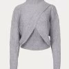 AMELIA CROSS FRONT TURTLENECK