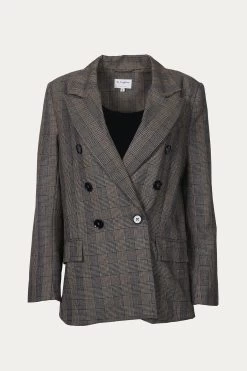 PRINCE OF WALES DOUBLE-BREASTED BLAZER
