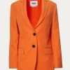 MSGM SINGLE BREASTED JACKET