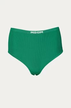 MSGM INTARSIA-LOGO BRIEFS