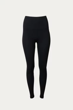 HIGH-RISE STRETCH-JERSEY LEGGINGS