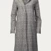 RUN TO ME CHECKED LONG COAT