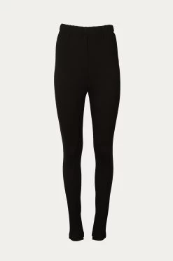 STRETCH-PONTE SLIM-LEG PANTS