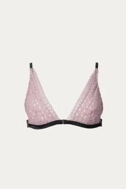 TRICOT PLUNGE BRA