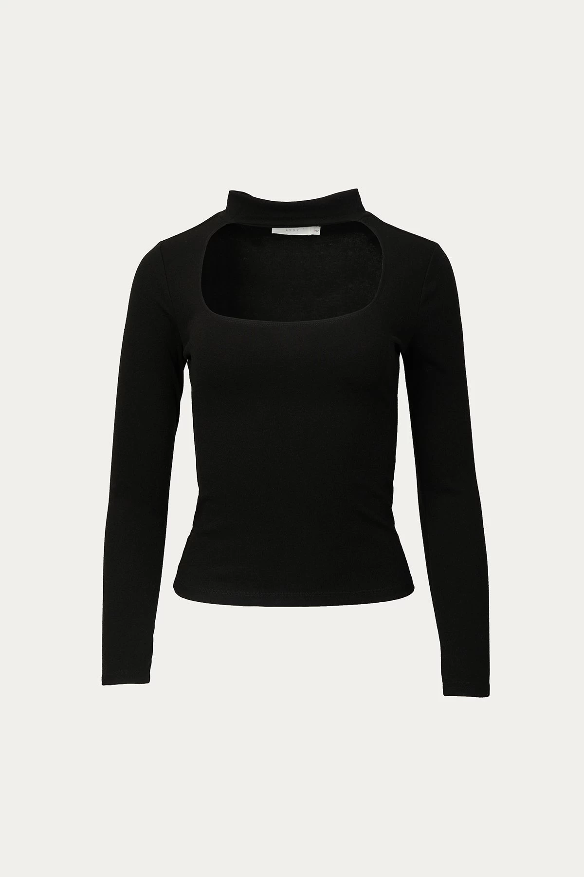 CUTOUT MOCK NECK TOP 1 CUTOUT MOCK NECK TOP
