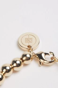 SMALL GOLD BALL BRACELET -Varley Store TheSilenceCoInvisibleMannequinJune3020210127