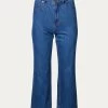 ASHLYN DOUBLE-WAISTED LAYERED HIGH-RISE JEANS